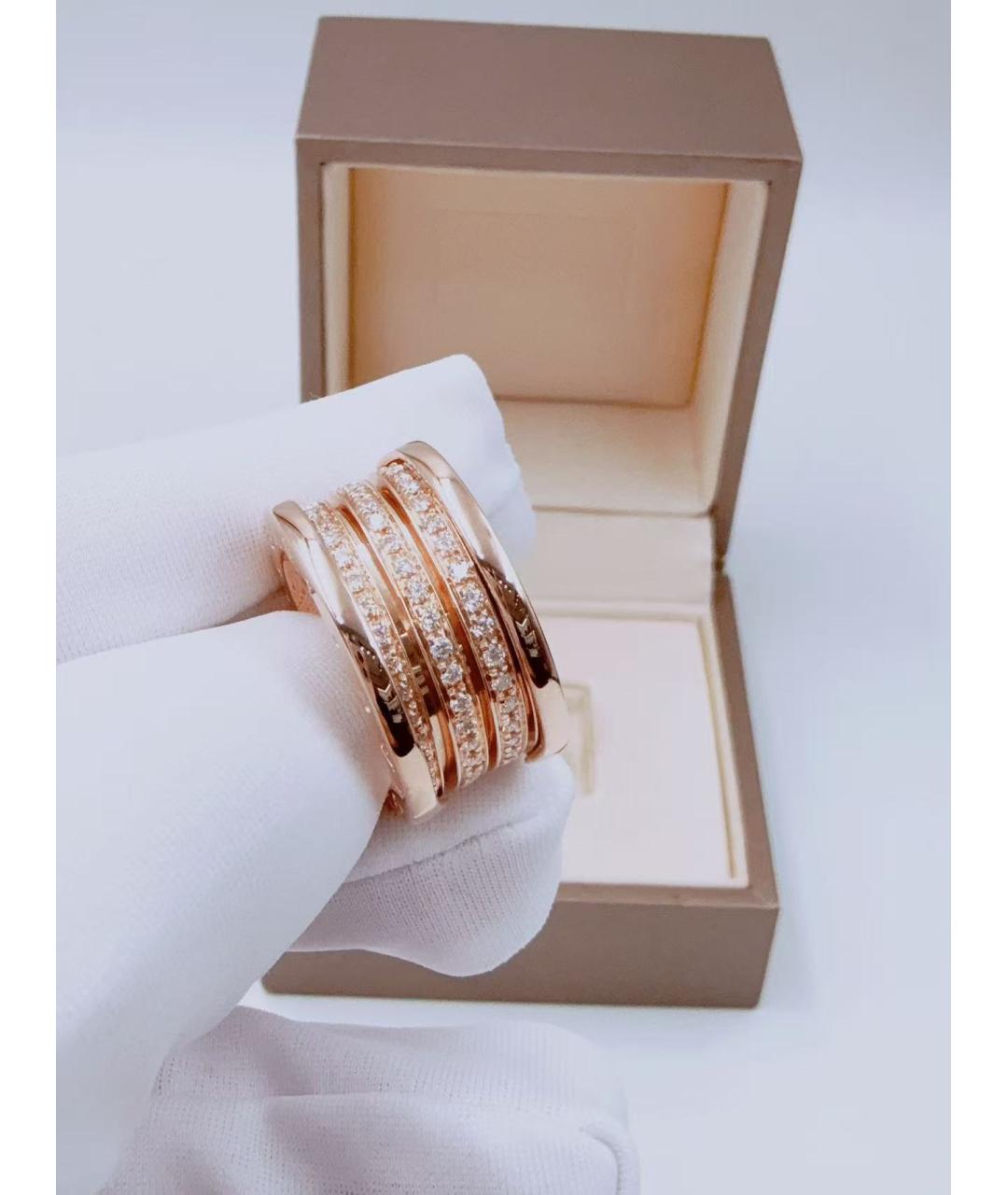 BVLGARI Золотое кольцо из розового золота, фото 3