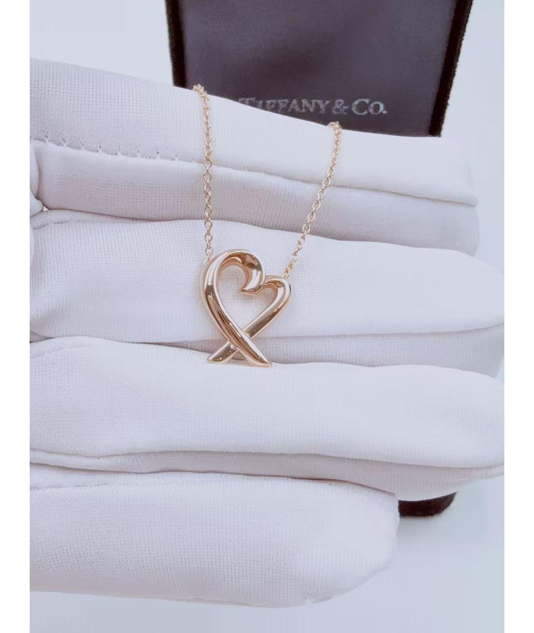 TIFFANY&CO Золотое колье из розового золота, фото 3