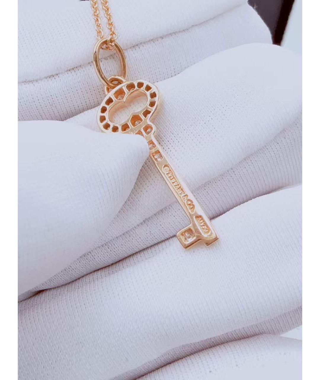 TIFFANY&CO Золотое колье из розового золота, фото 4