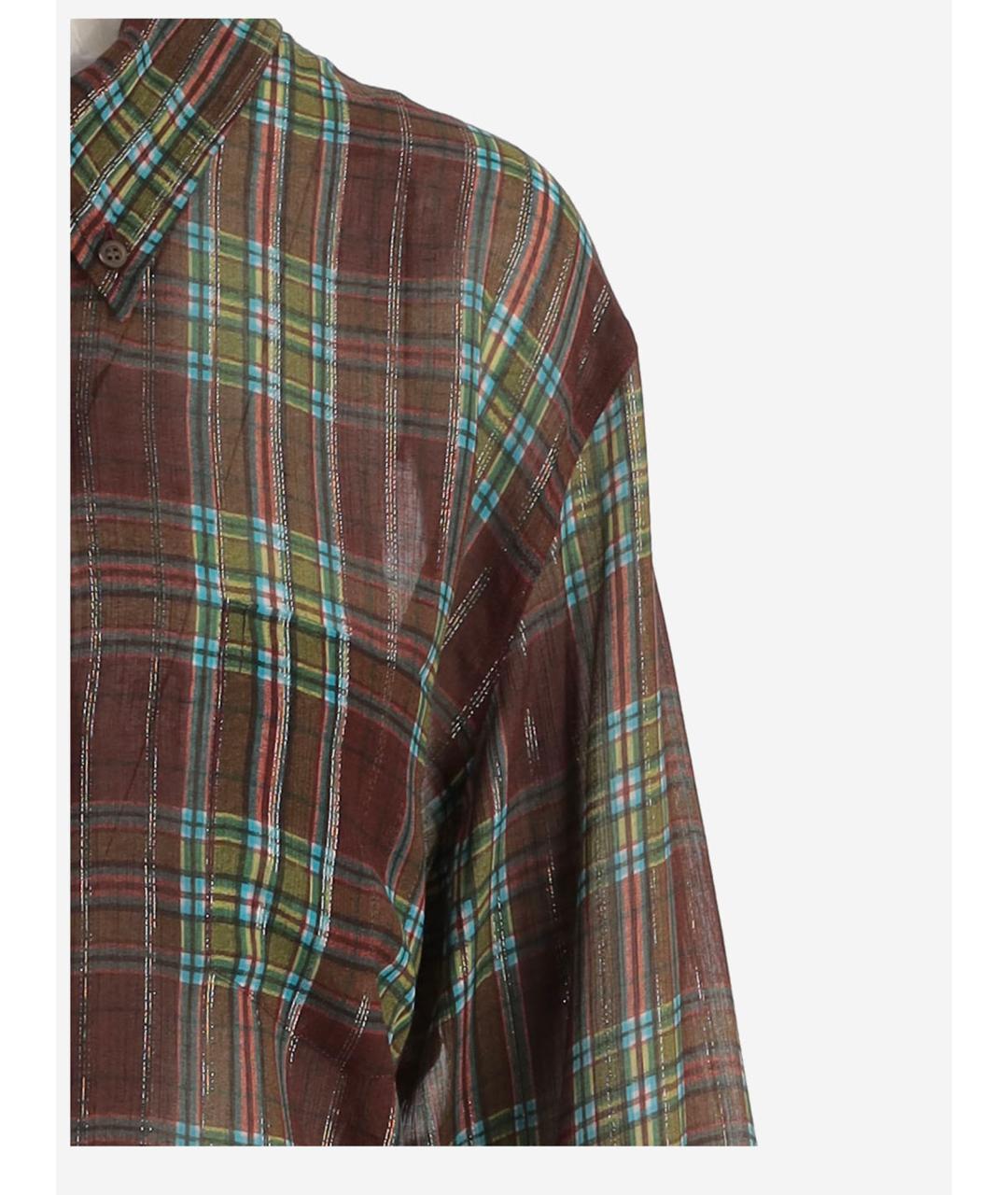 DRIES VAN NOTEN Мульти вискозная рубашка, фото 3