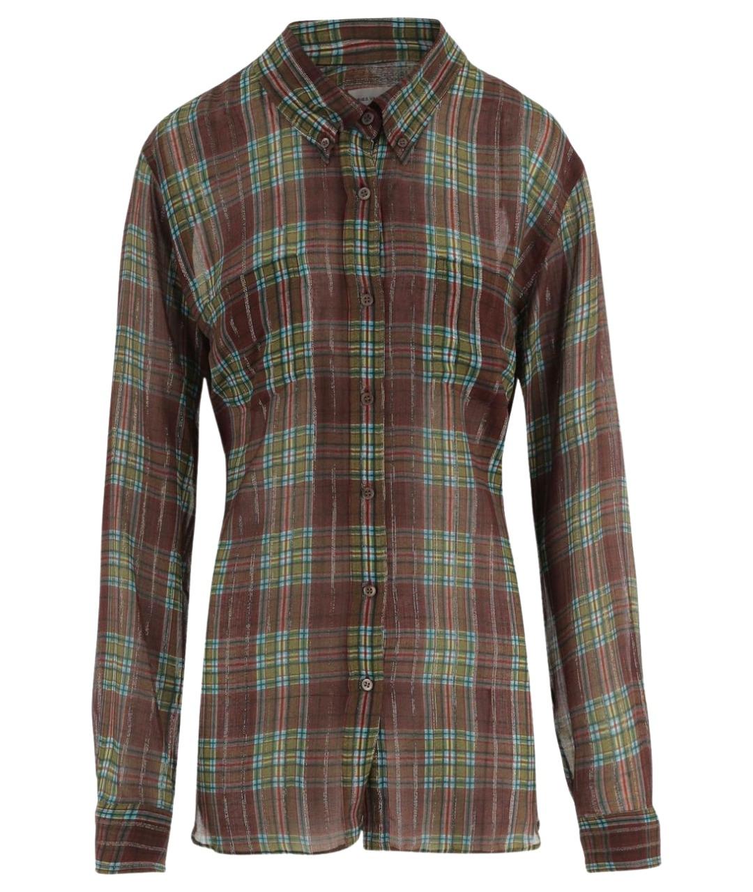 DRIES VAN NOTEN Мульти вискозная рубашка, фото 1