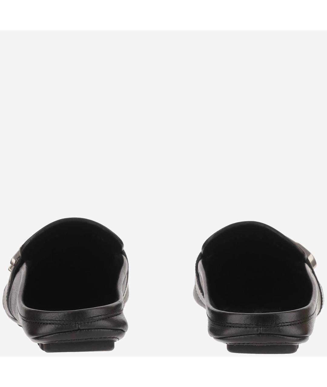 GUCCI Черные кожаные лоферы, фото 4