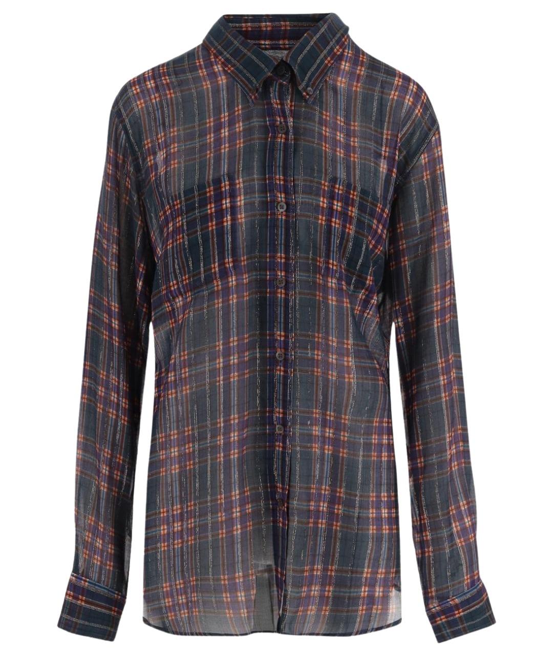 DRIES VAN NOTEN Мульти вискозная рубашка, фото 1
