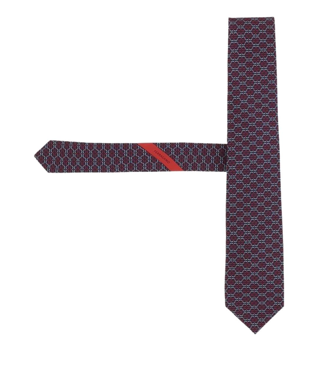 FERRAGAMO Мульти шелковый галстук, фото 1