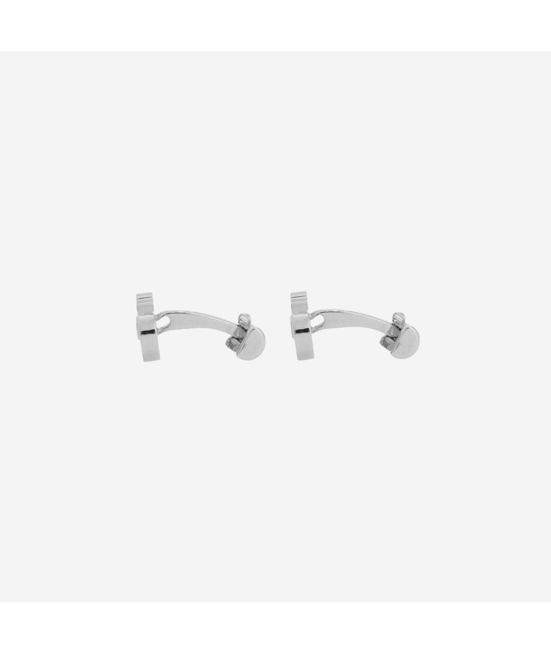 FERRAGAMO Серебряные металлические запонки, фото 2