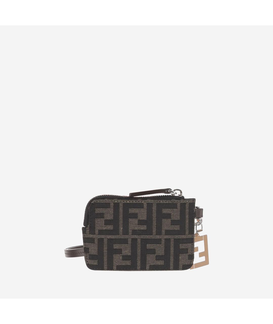 FENDI Коричневый кошелек, фото 2