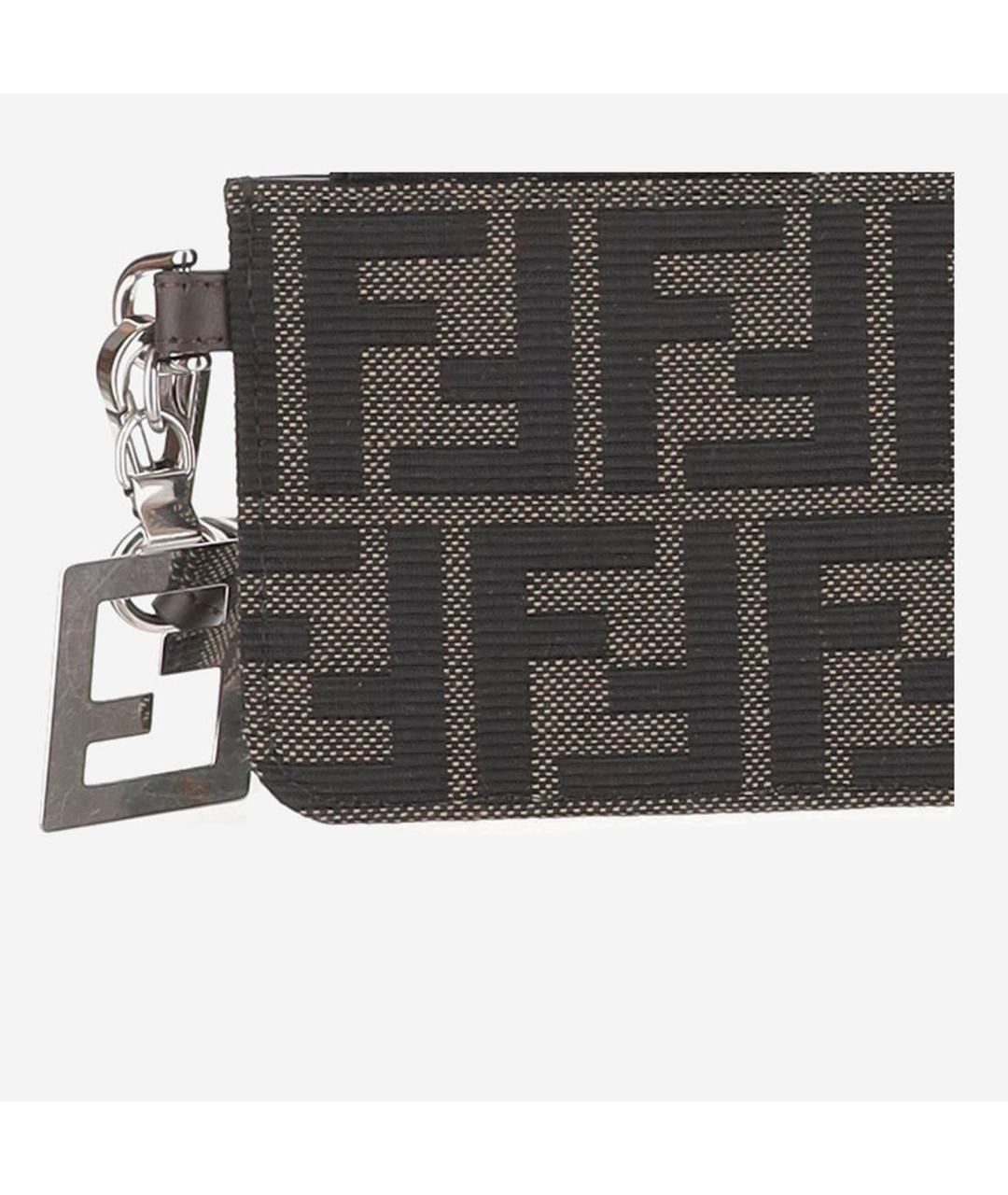 FENDI Коричневый кошелек, фото 3