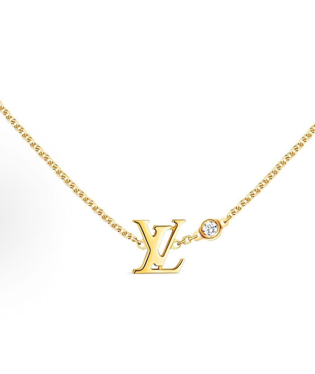 LOUIS VUITTON Золотое колье из желтого золота, фото 5