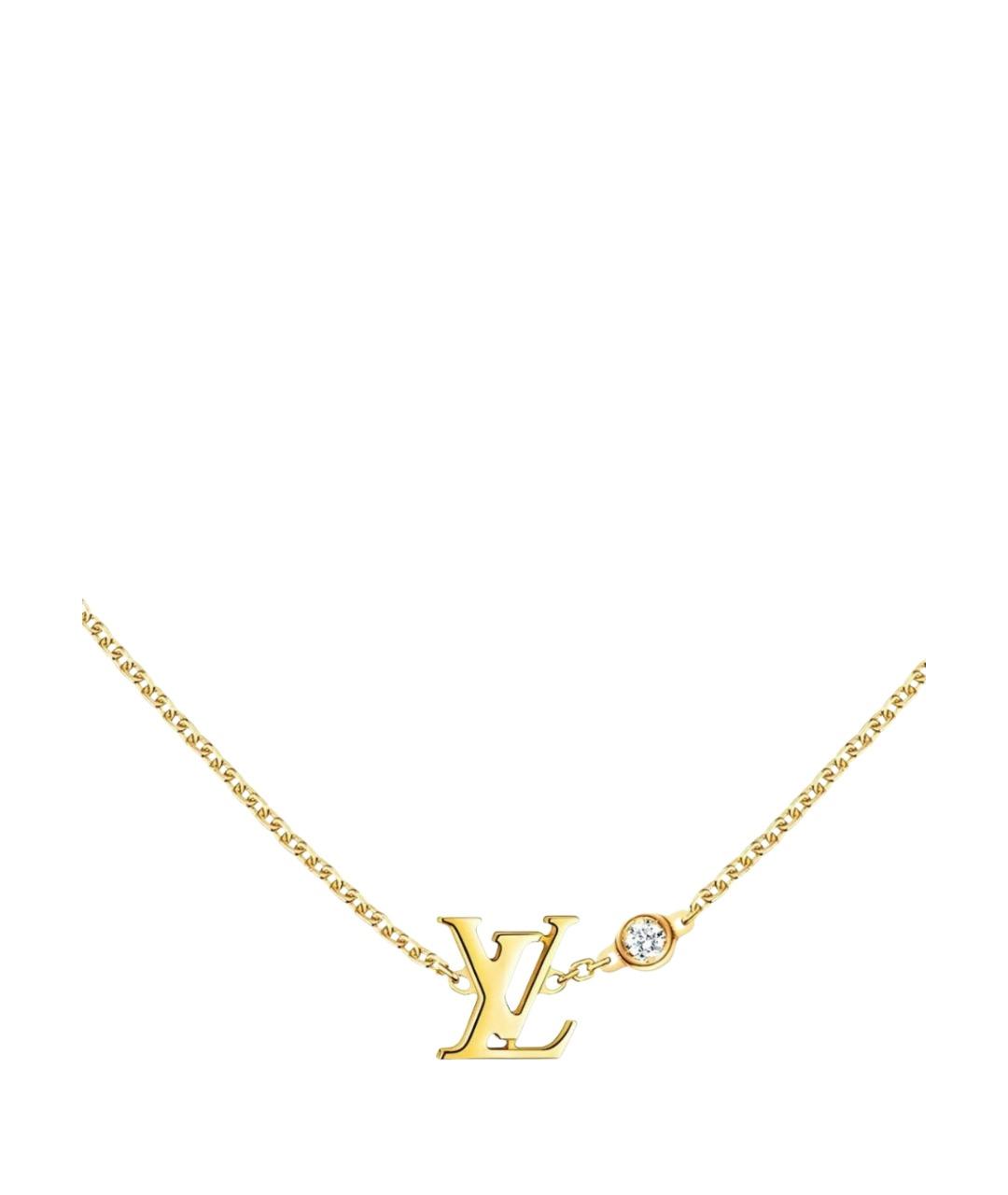 LOUIS VUITTON Золотое колье из желтого золота, фото 1