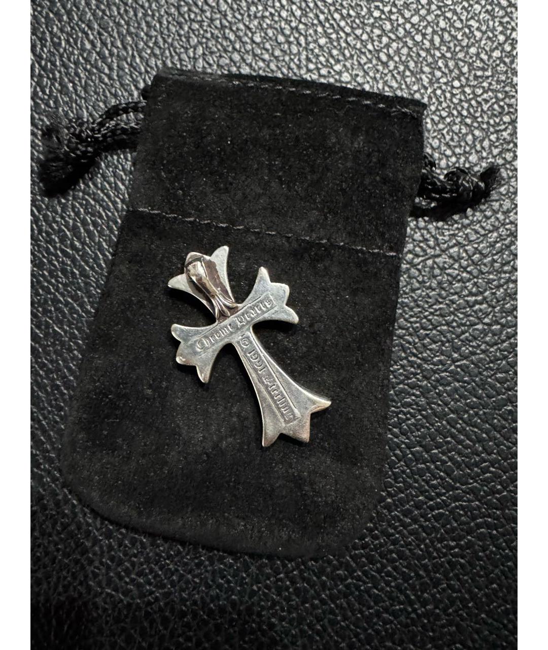 CHROME HEARTS Белая подвеска из белого золота, фото 2