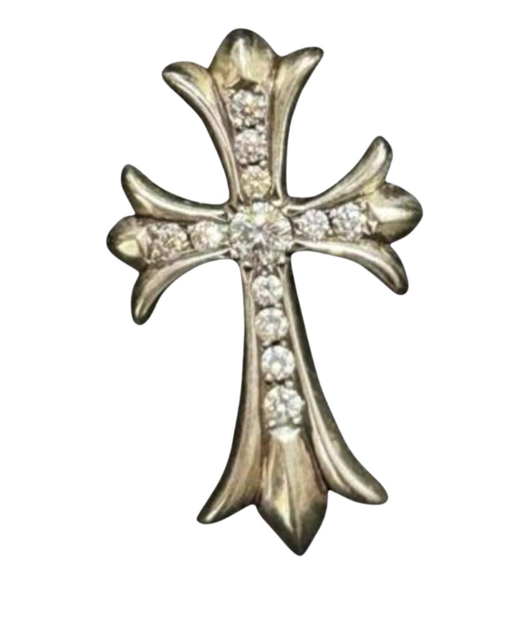 CHROME HEARTS Белая подвеска из белого золота, фото 1