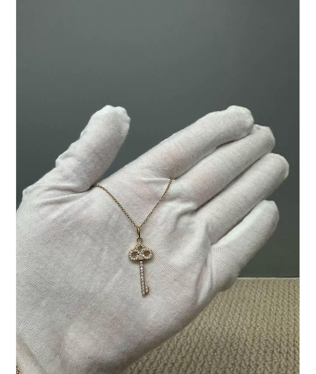 TIFFANY&CO Золотая подвеска из розового золота, фото 4