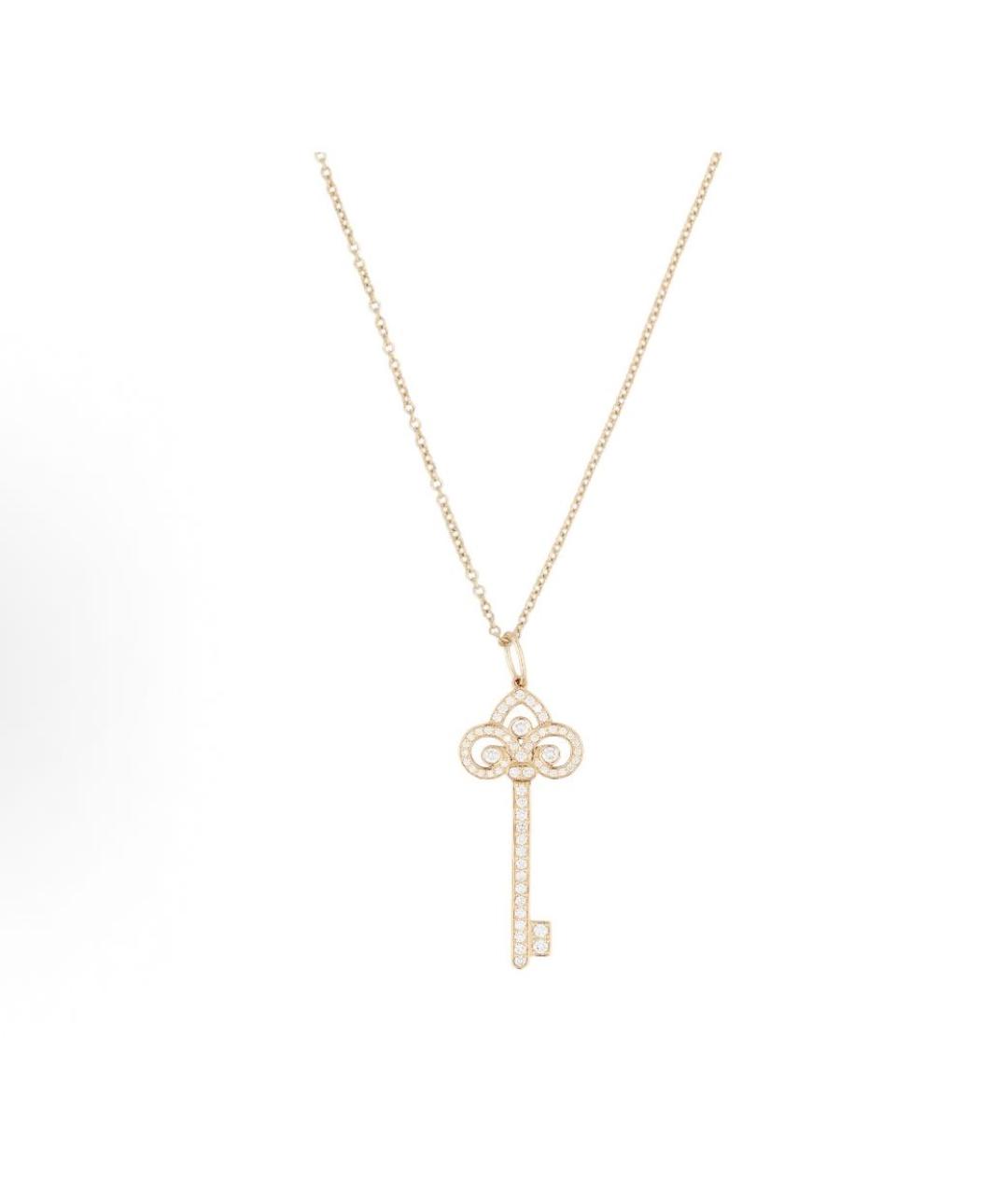 TIFFANY&CO Золотая подвеска из розового золота, фото 5