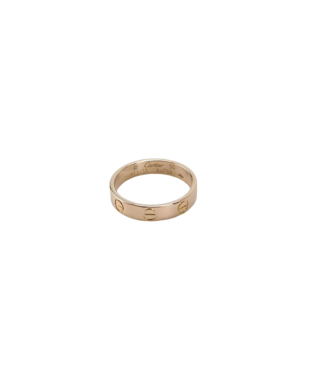 CARTIER Золотое кольцо из розового золота, фото 5