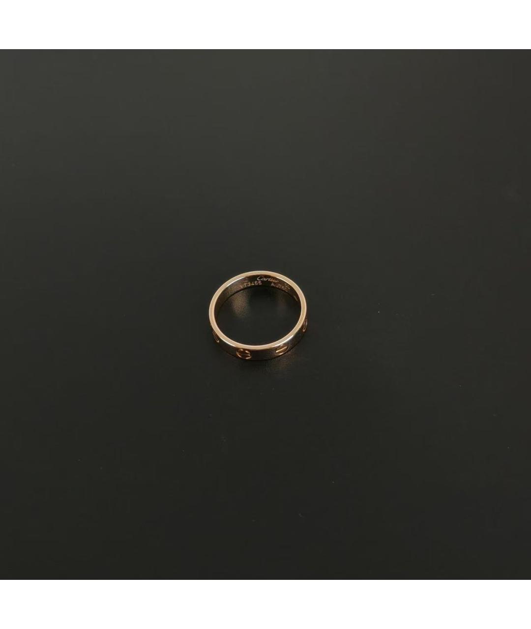 CARTIER Золотое кольцо из розового золота, фото 4