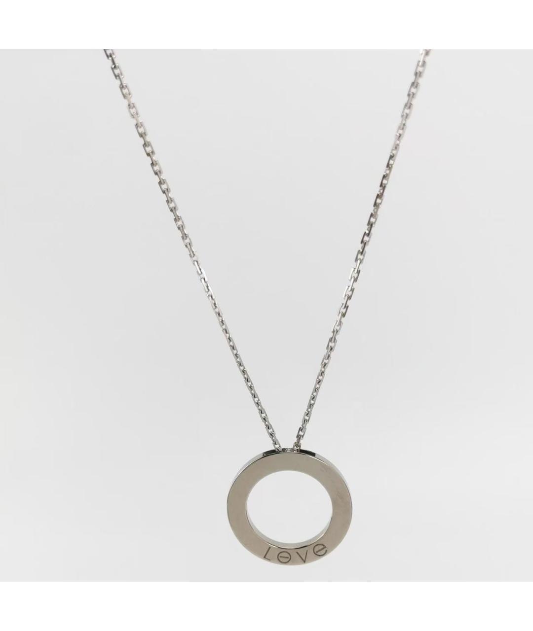 CARTIER Серебряная подвеска из белого золота, фото 2