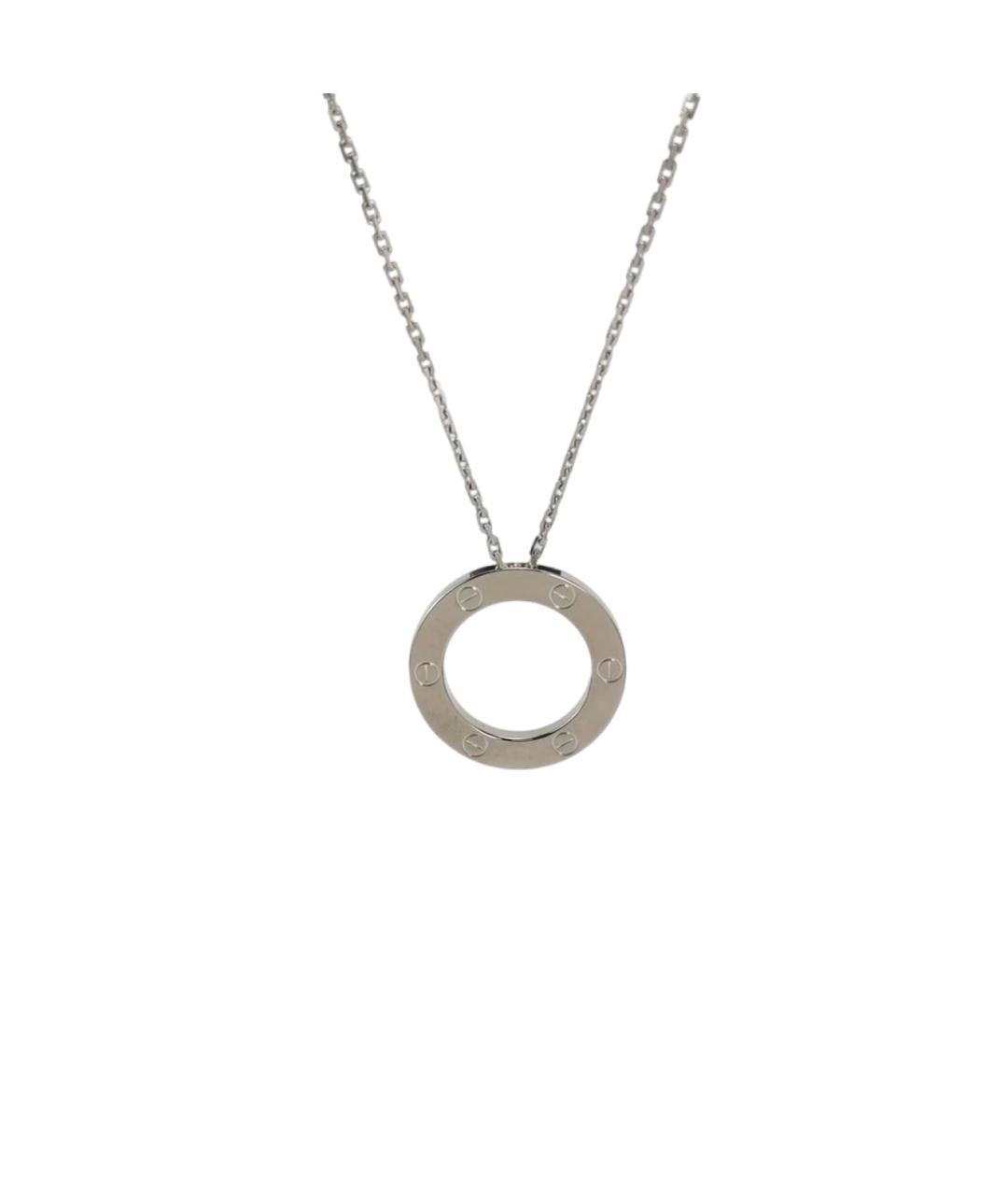 CARTIER Серебряная подвеска из белого золота, фото 1