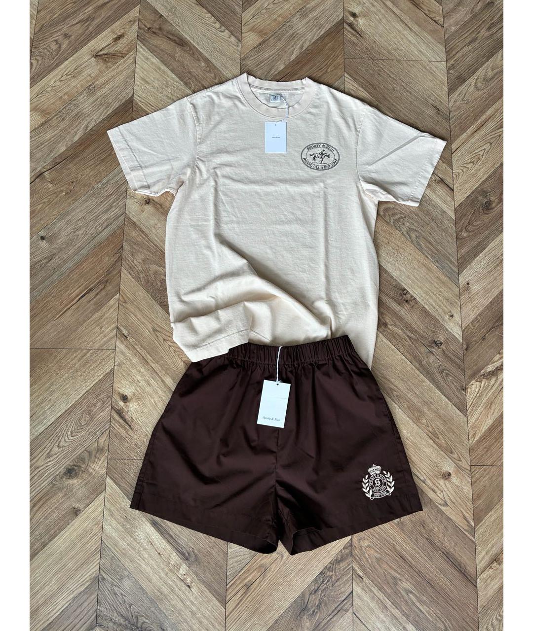 SPORTY AND RICH Мульти хлопковый спортивные костюмы, фото 3
