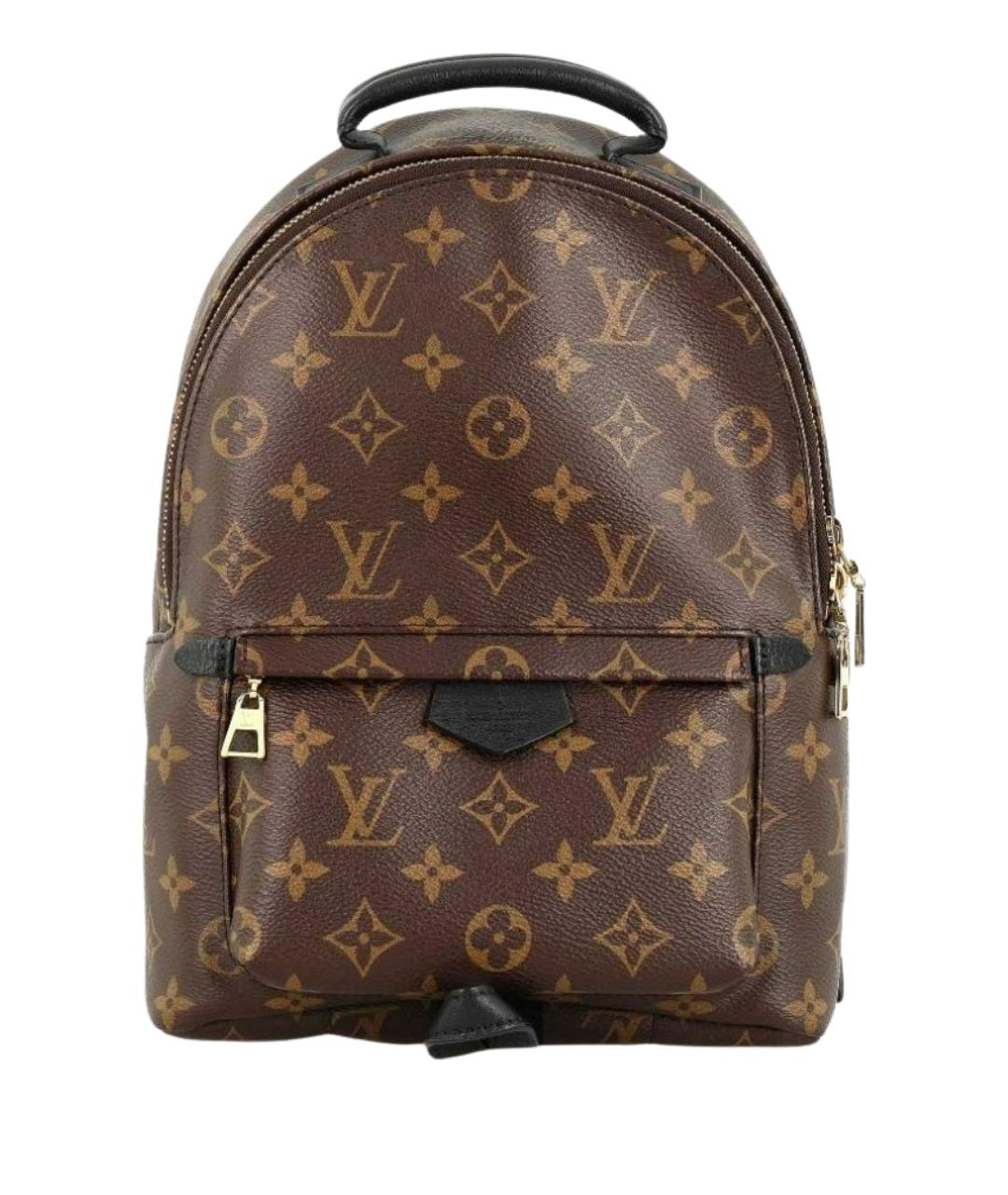 LOUIS VUITTON Коричневый канва рюкзак, фото 1