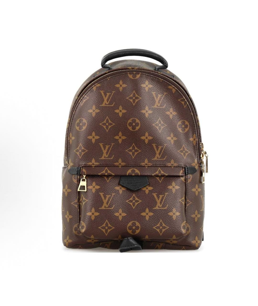 LOUIS VUITTON Коричневый канва рюкзак, фото 7