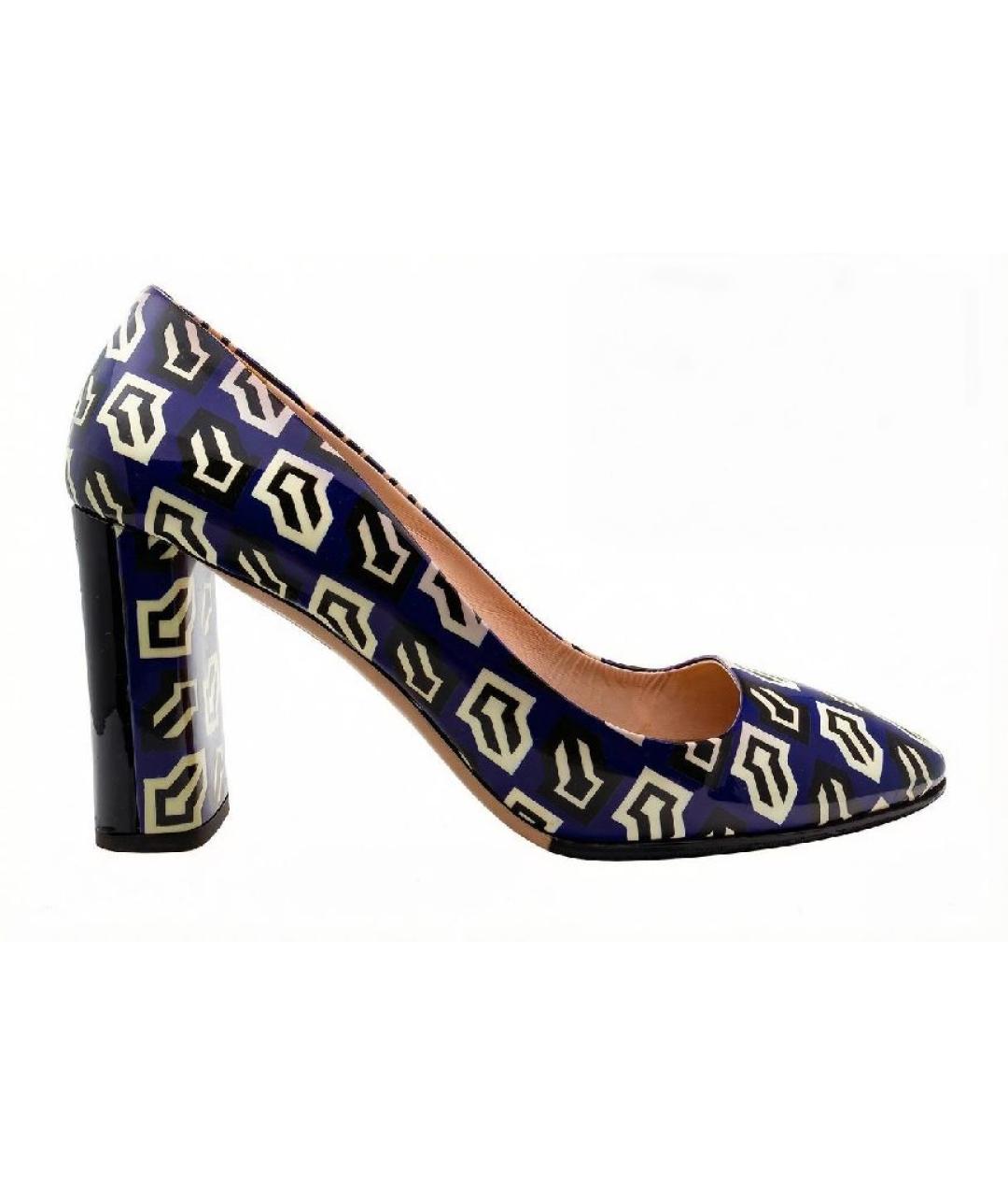 MIU MIU Мульти туфли из лакированной кожи, фото 8