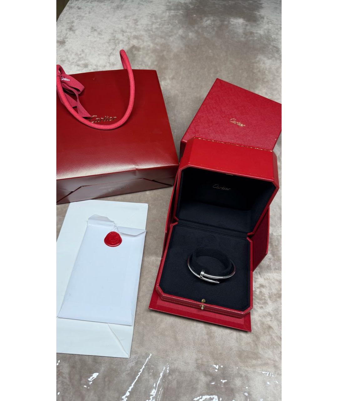CARTIER Браслет из белого золота, фото 5