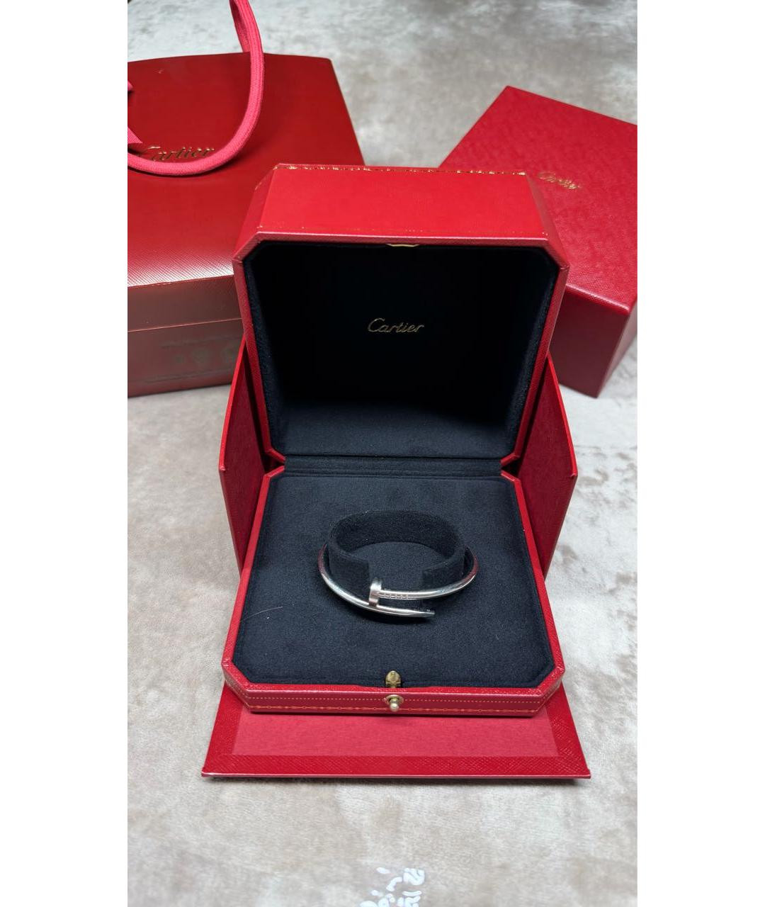CARTIER Браслет из белого золота, фото 9