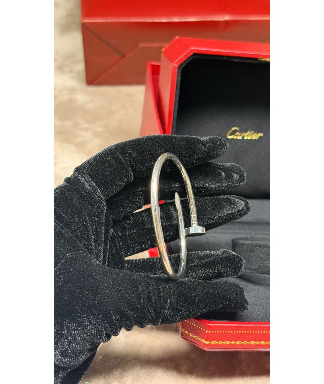 CARTIER Браслет из белого золота, фото 3