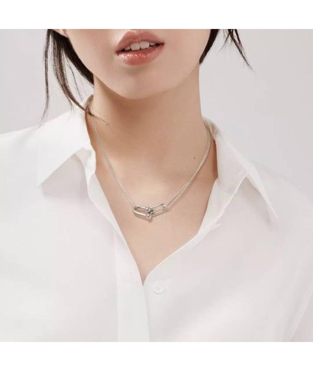 TIFFANY&CO Серебряное серебряное колье, фото 2