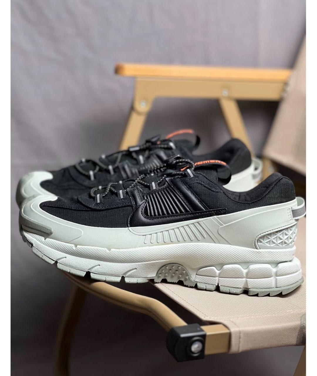 NIKE Черные низкие кроссовки / кеды, фото 5