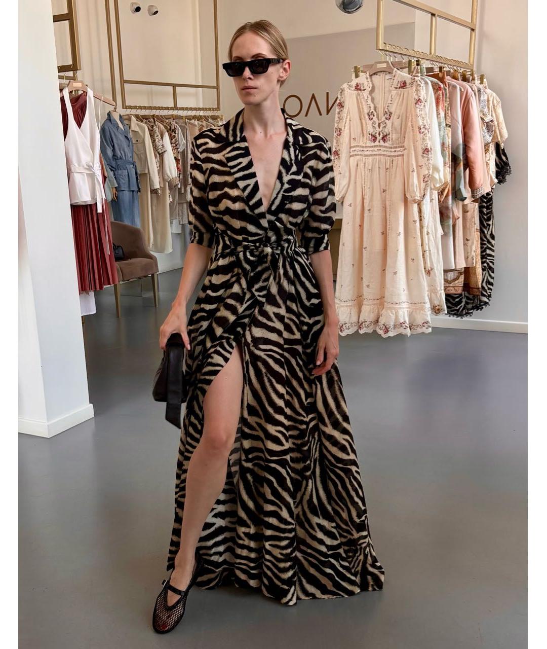 ERMANNO SCERVINO Мульти хлопковое повседневное платье, фото 6