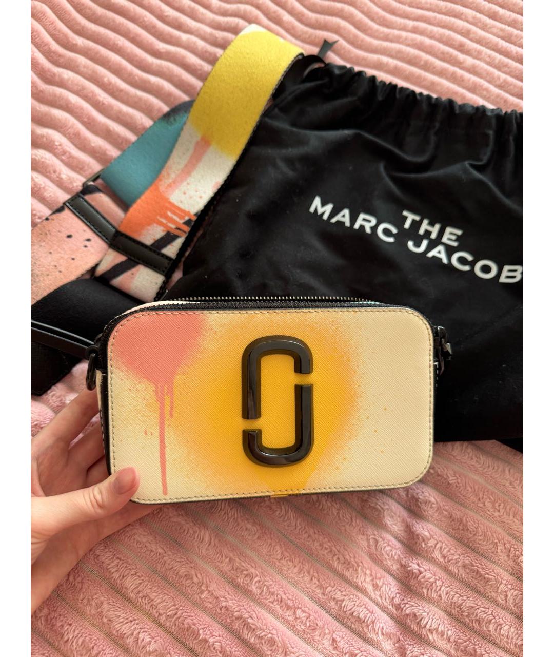 MARC JACOBS Мульти кожаная сумка через плечо, фото 5