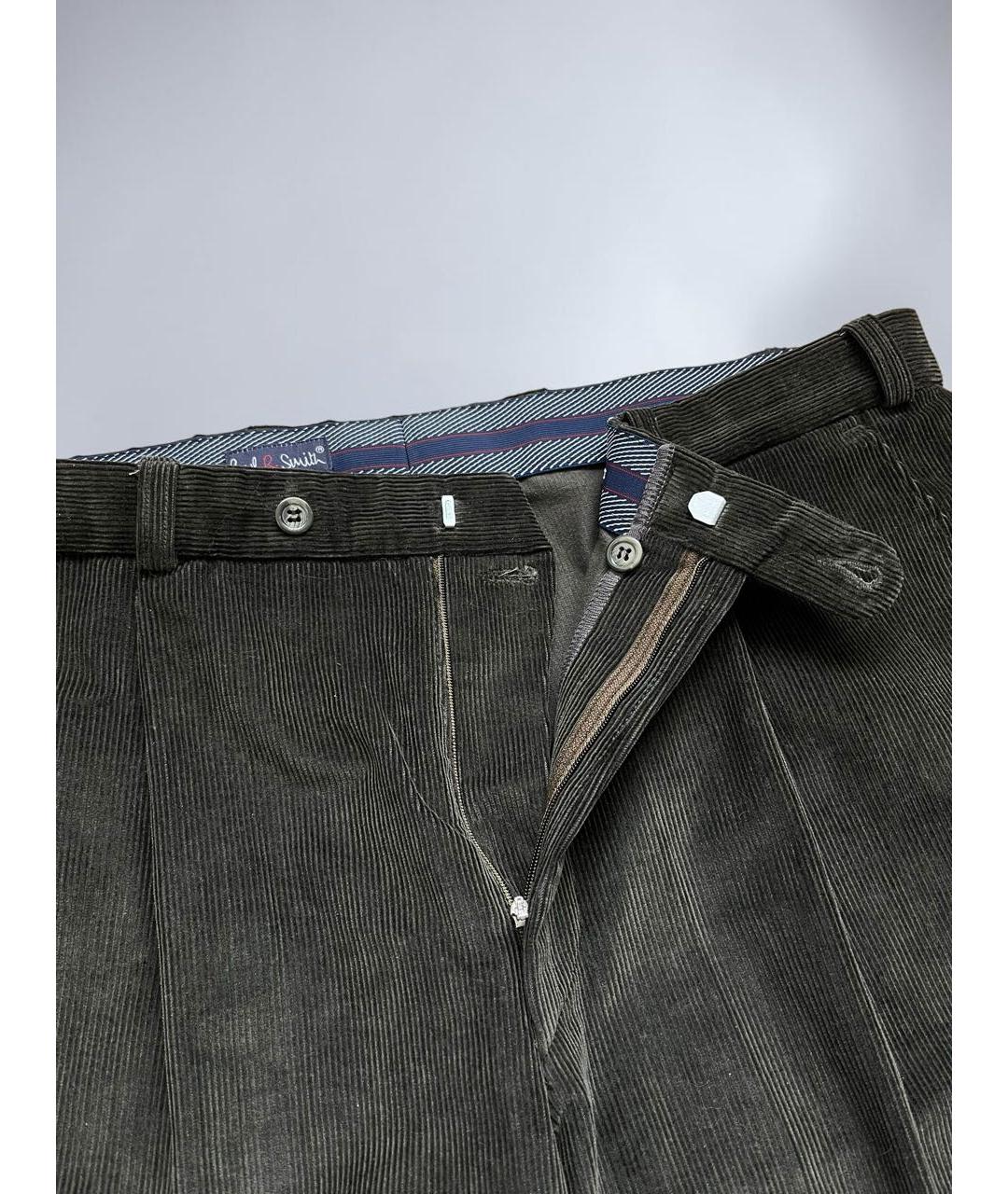 PAUL SMITH Хлопковые классические брюки, фото 2