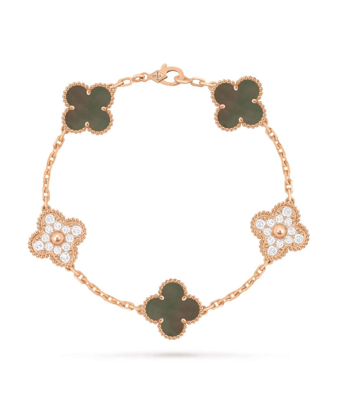 VAN CLEEF & ARPELS Золотой браслет из розового золота, фото 4