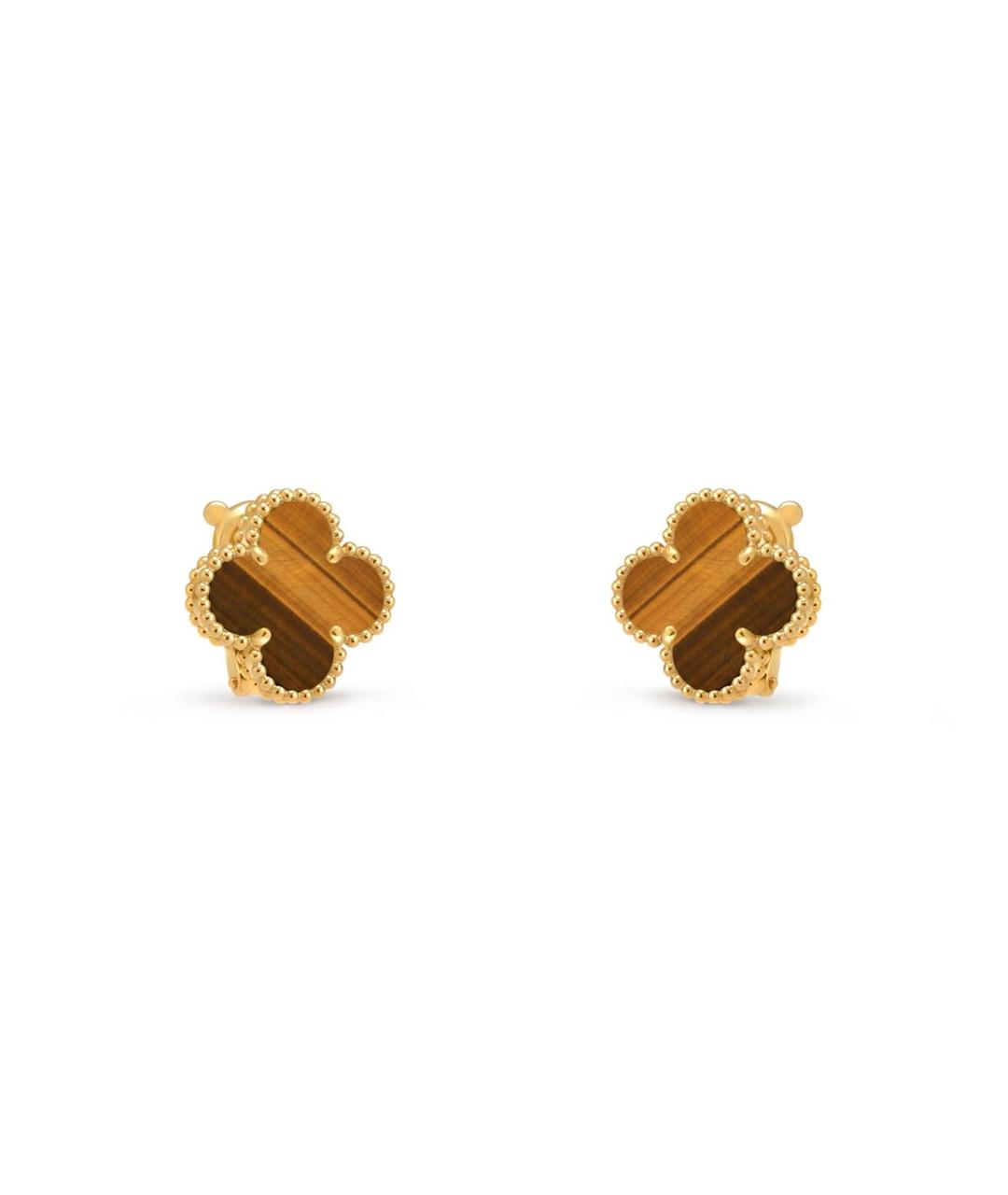 VAN CLEEF & ARPELS Золотые серьги из желтого золота, фото 2
