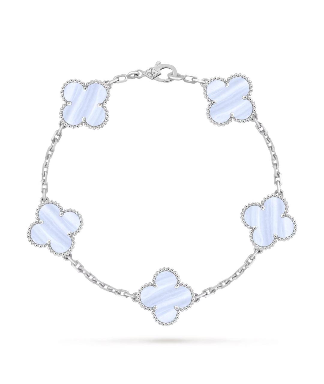 VAN CLEEF & ARPELS Серебряный браслет из белого золота, фото 1