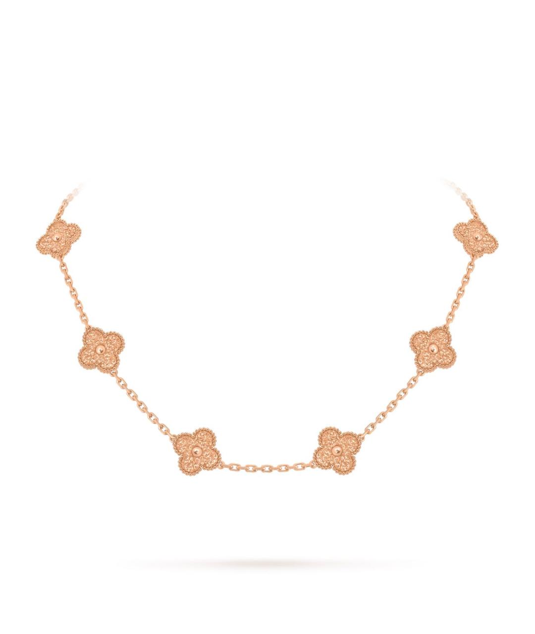 VAN CLEEF & ARPELS Золотое колье из розового золота, фото 1