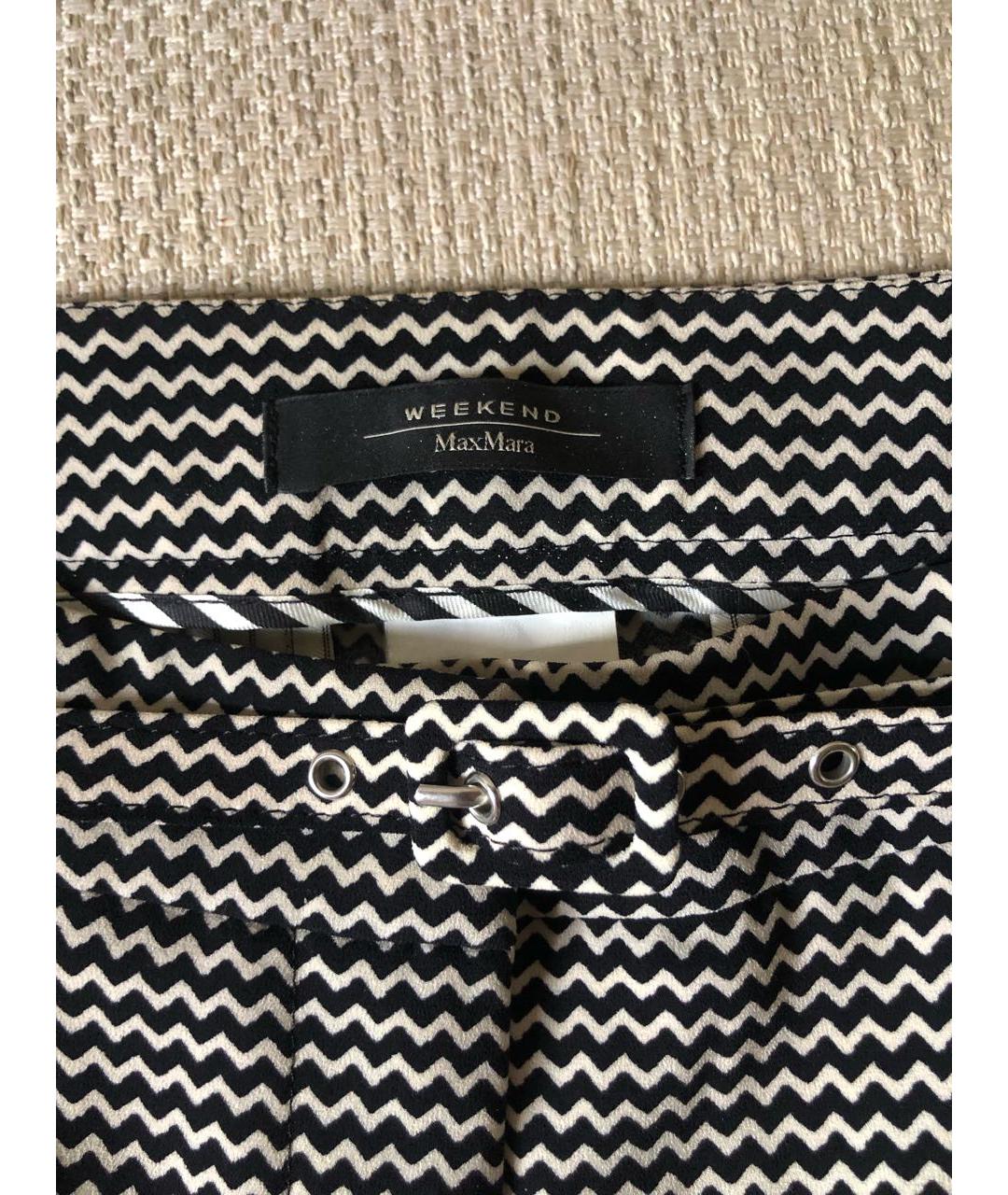 WEEKEND MAX MARA Полиэстеровые прямые брюки, фото 3