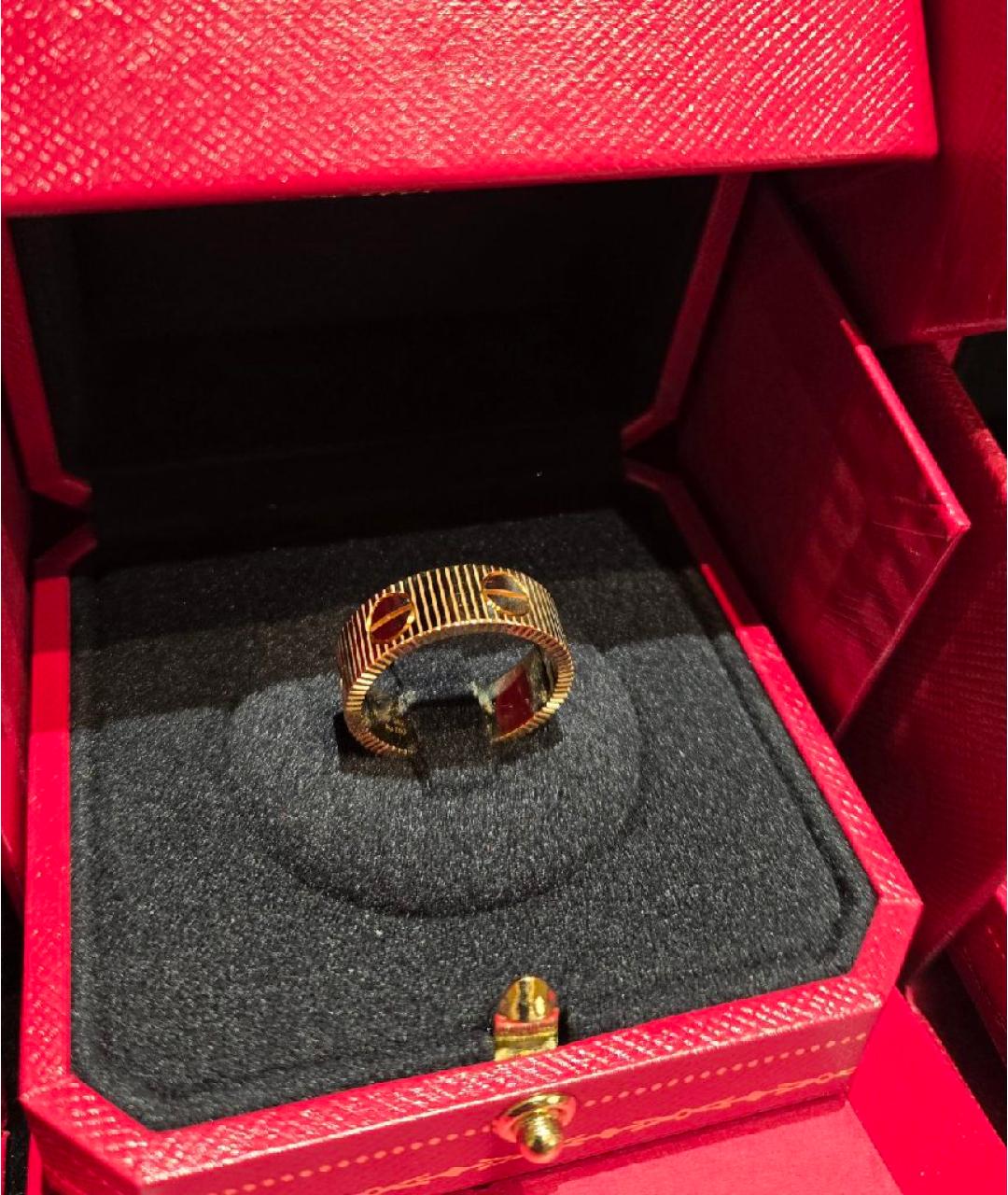 CARTIER Желтое кольцо из желтого золота, фото 3