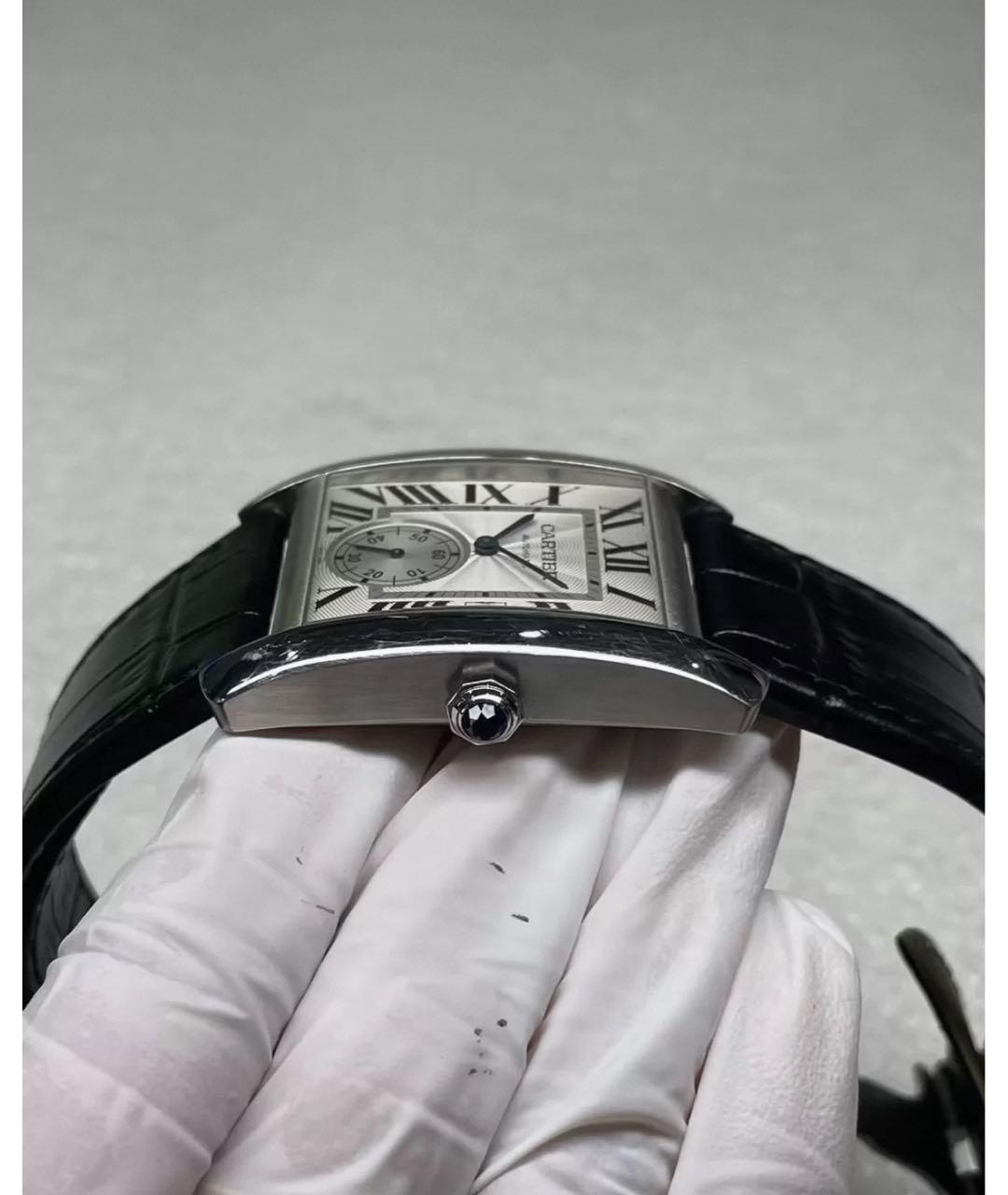 CARTIER Белые часы, фото 3