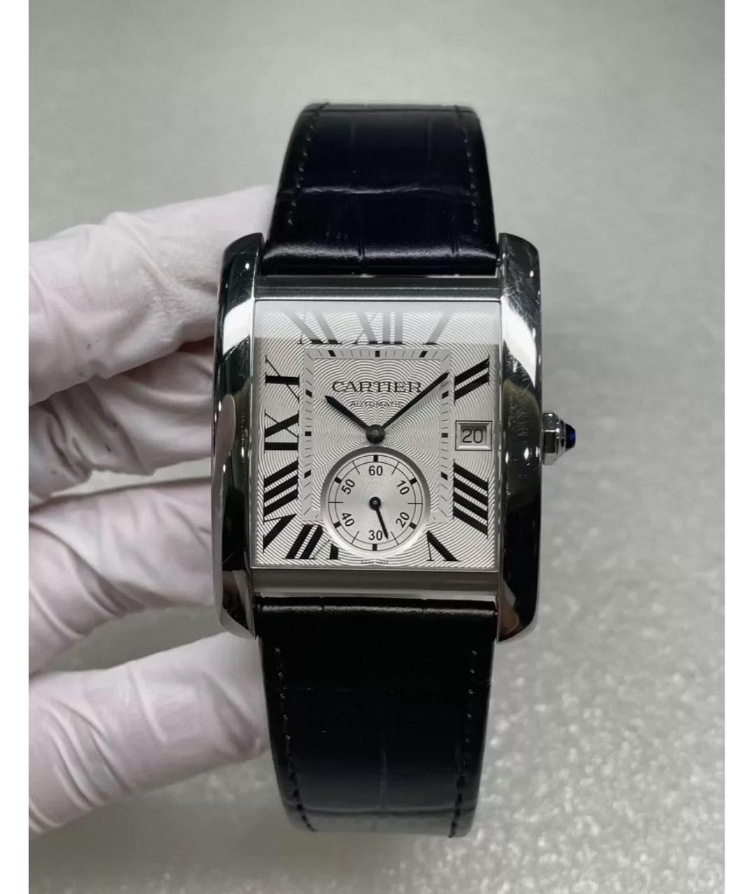 CARTIER Белые часы, фото 2