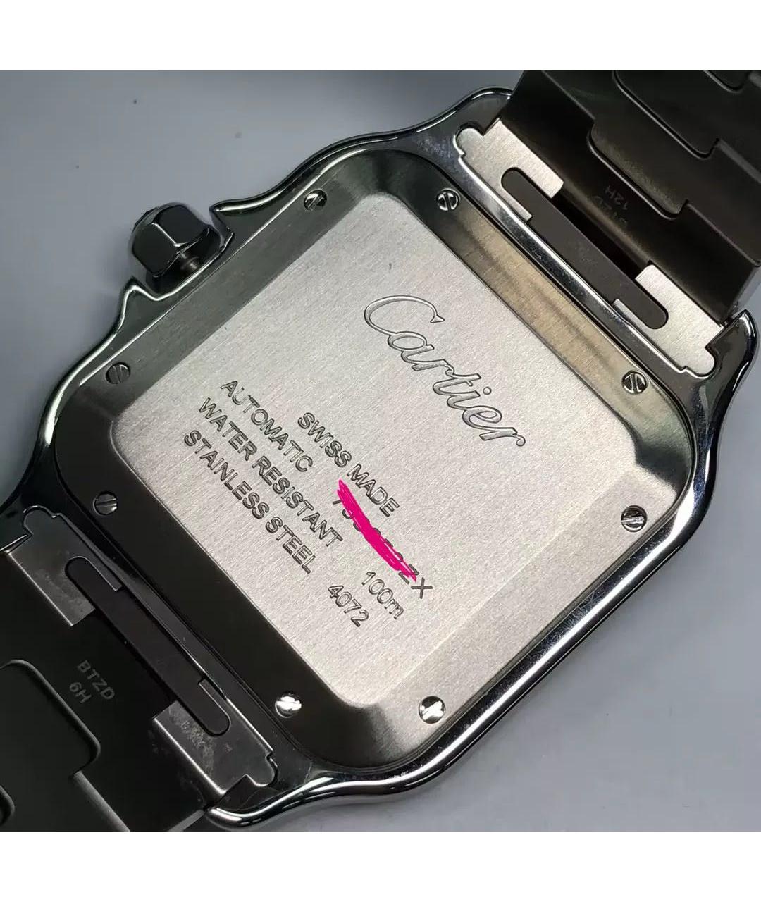 CARTIER Белые часы, фото 3