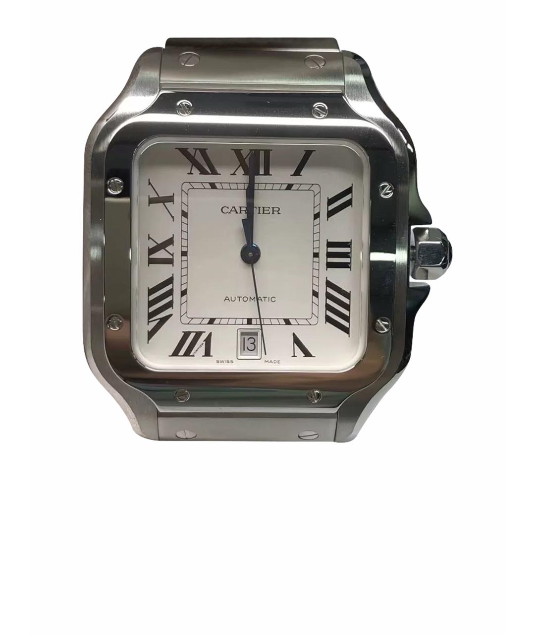 CARTIER Белые часы, фото 1