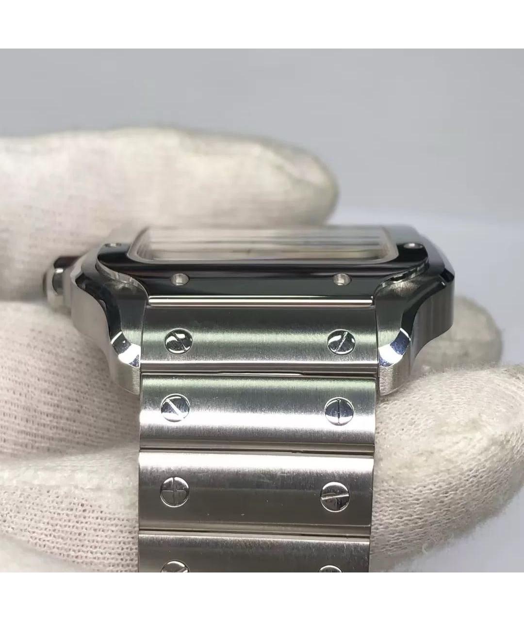 CARTIER Белые часы, фото 4