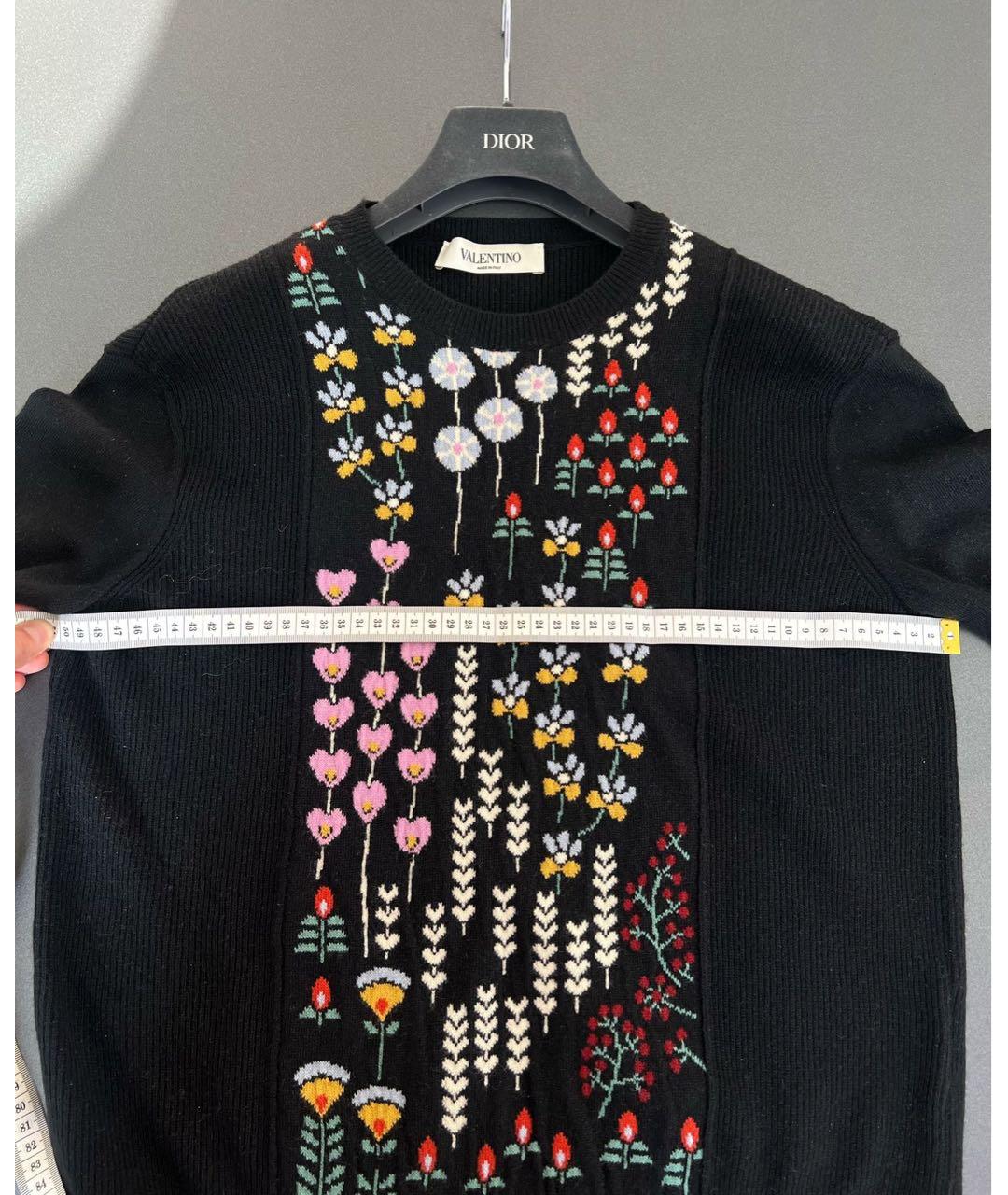 VALENTINO Черный джемпер / свитер, фото 4