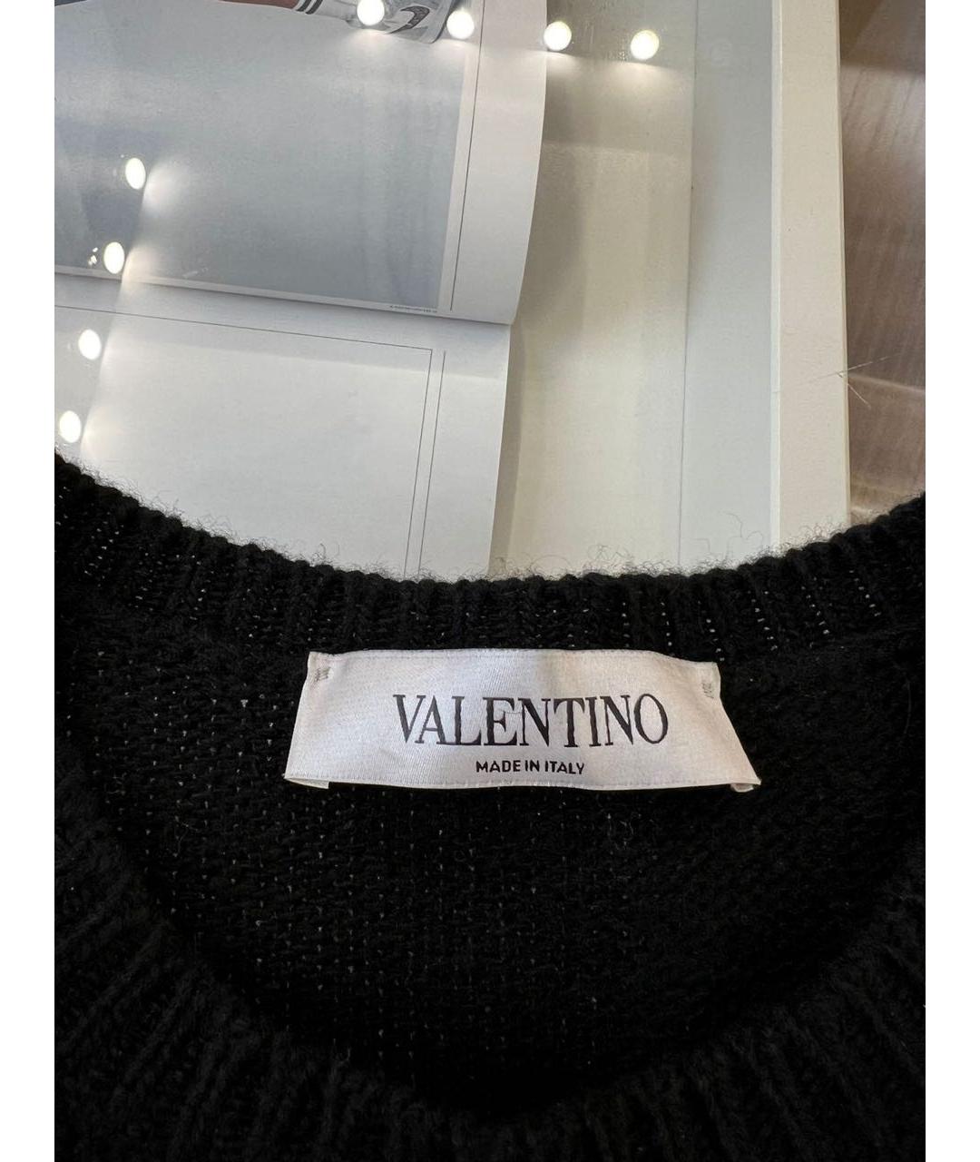 VALENTINO Черный джемпер / свитер, фото 5