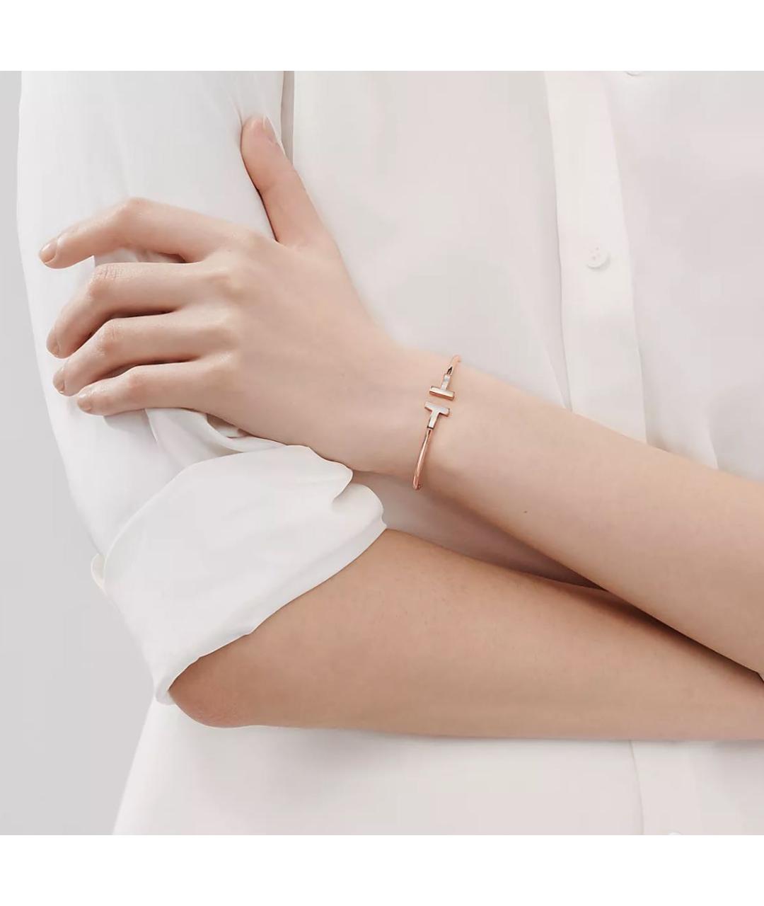 TIFFANY&CO Золотой браслет из розового золота, фото 2