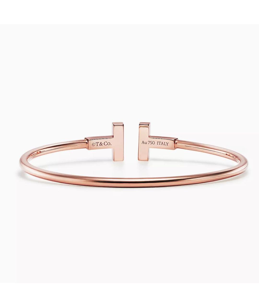 TIFFANY&CO Золотой браслет из розового золота, фото 4
