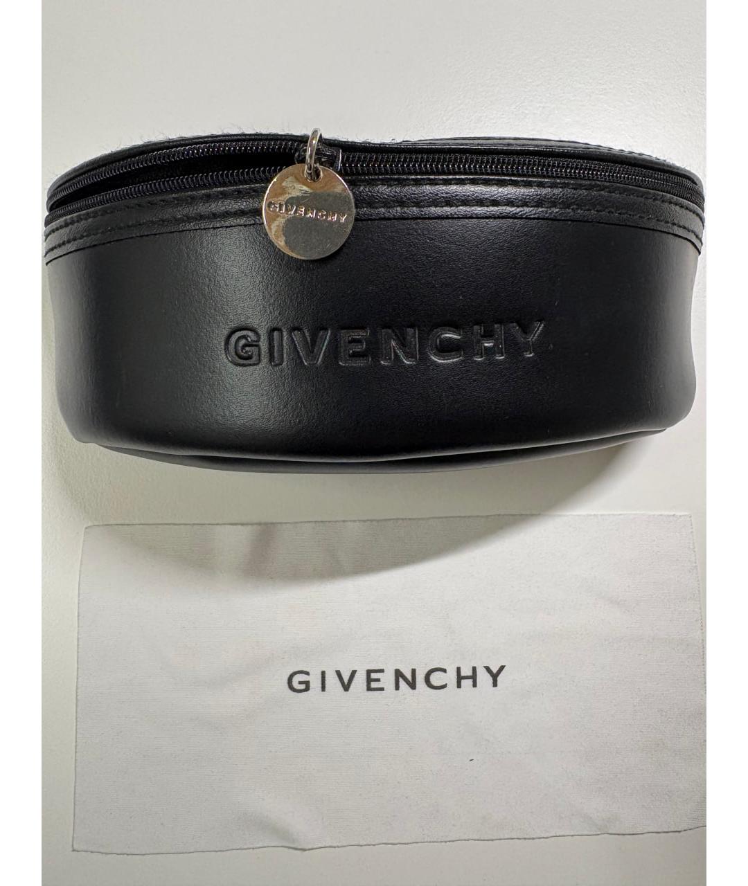 GIVENCHY Черные пластиковые солнцезащитные очки, фото 4