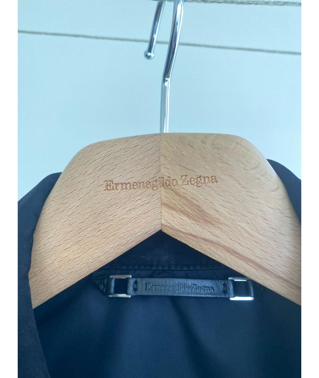 ERMENEGILDO ZEGNA XXX Темно-синяя замшевая куртка, фото 6